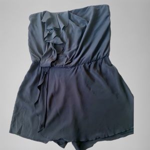 White House Black Market Strapless Skort Size L